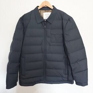 Charm & Mature Black Quilted Goose Down Zip Jacket